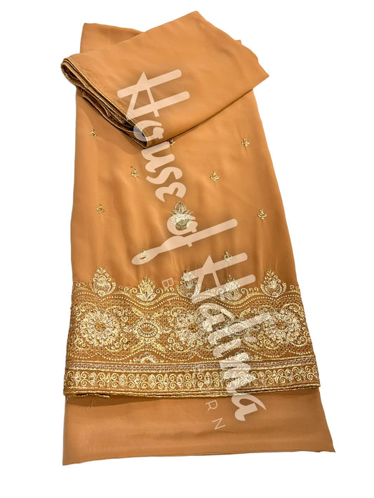 Embroidered georgettes 4pcs (5490)