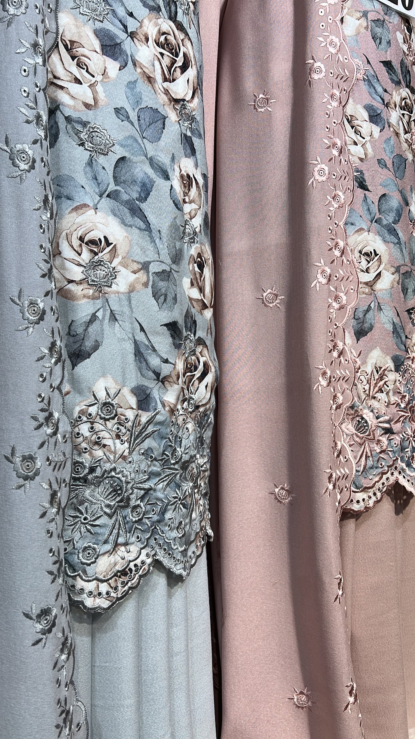 Embroidered alpines 3pcs