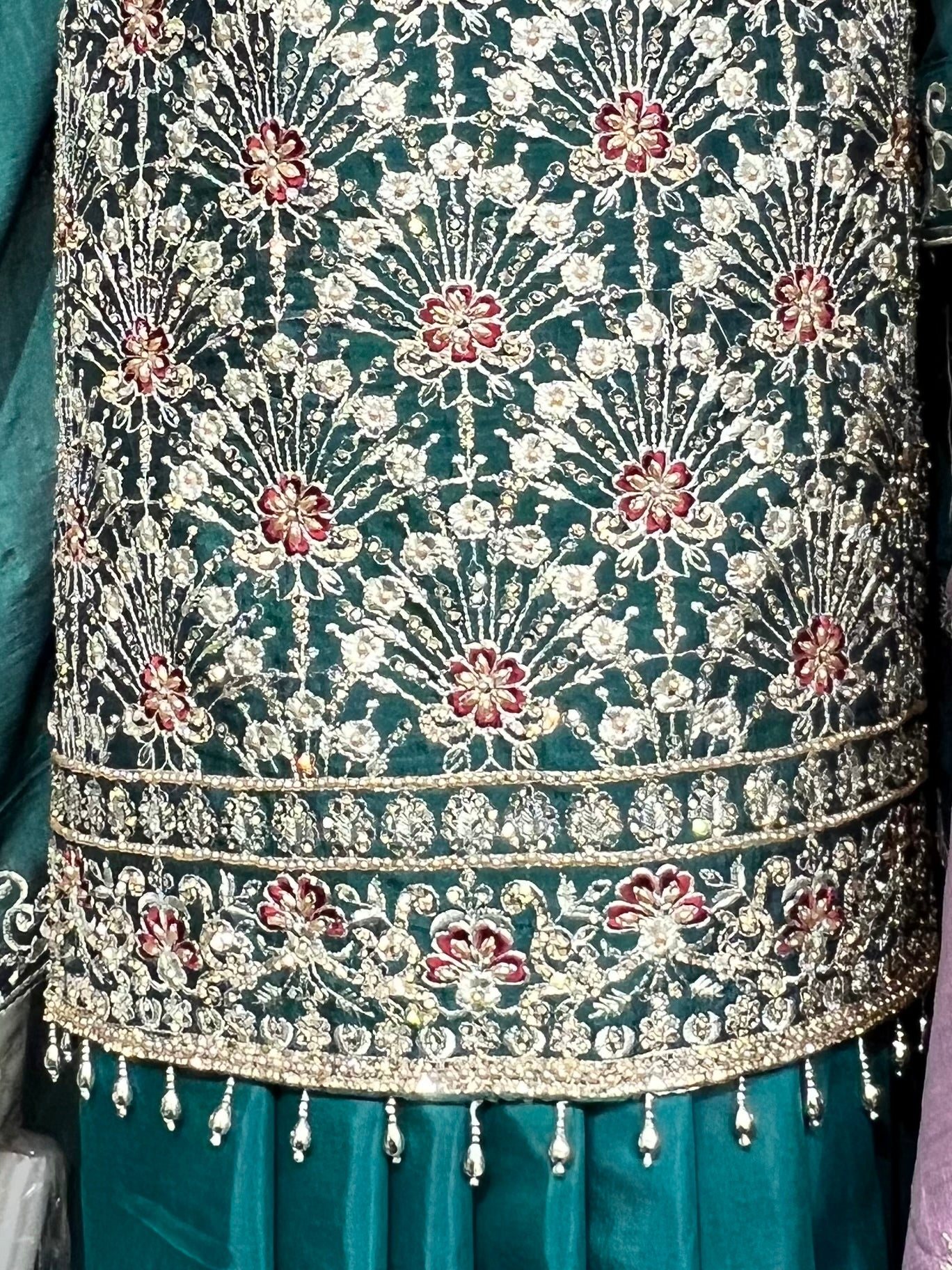 Partywear raw silk 4pcs
