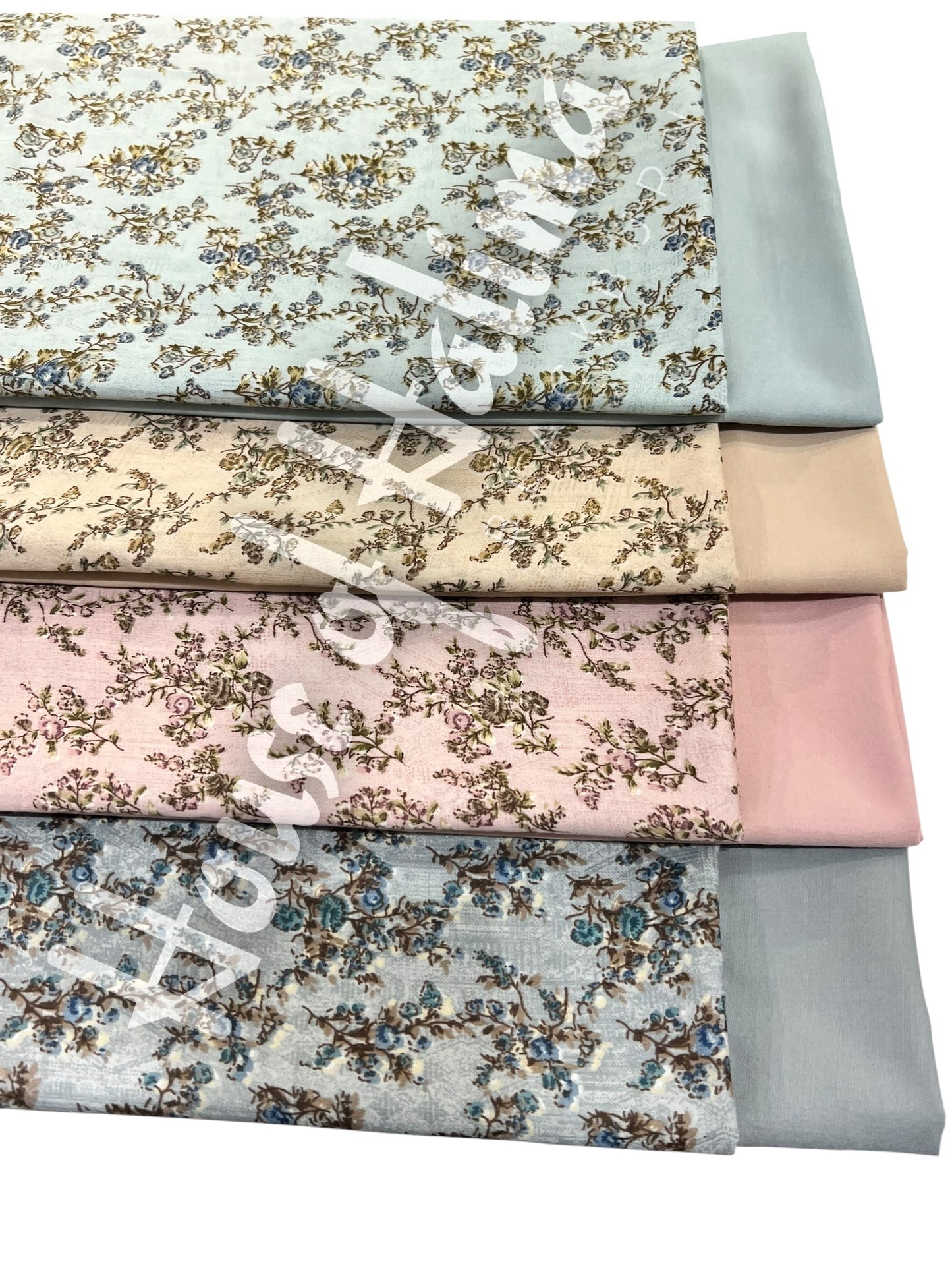 Printed cottons 3pcs
