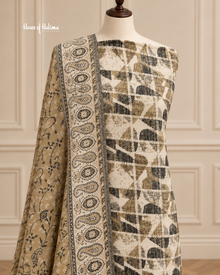3 Piece Unstitched Alpine Winter Suit – Printed Kameez, Trouser & Woven Shawl | 3 Designs