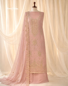 Embroidered Georgette 4 Piece Asian Occasionwear Suit