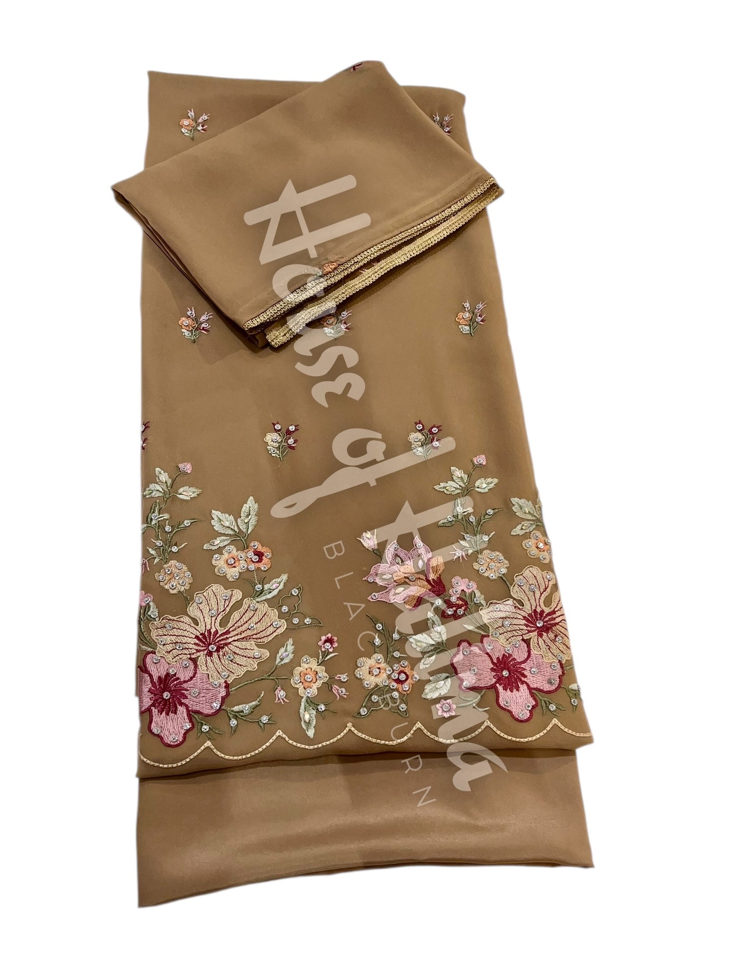 Embroidered georgettes 4pcs (9967)