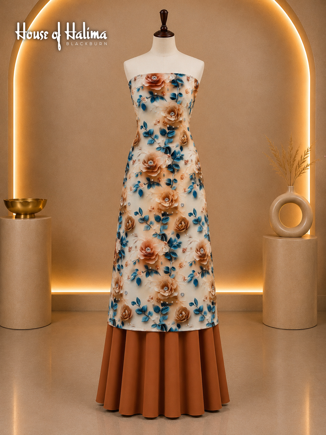Viscose (lilan) print 2pcs