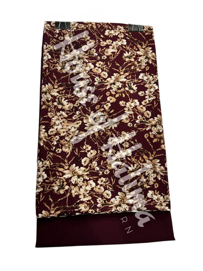 Viscose (lilan) print 2pcs