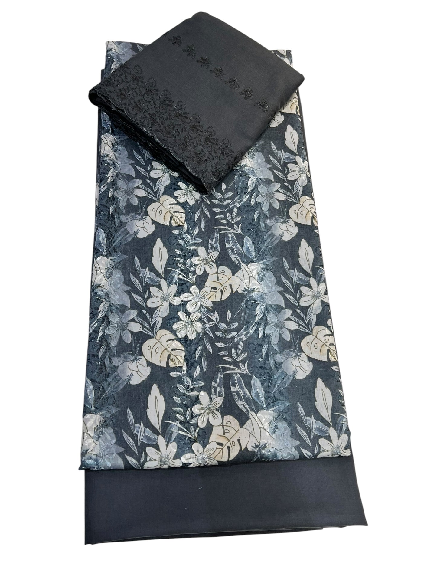 Embroidered cotton 3pcs