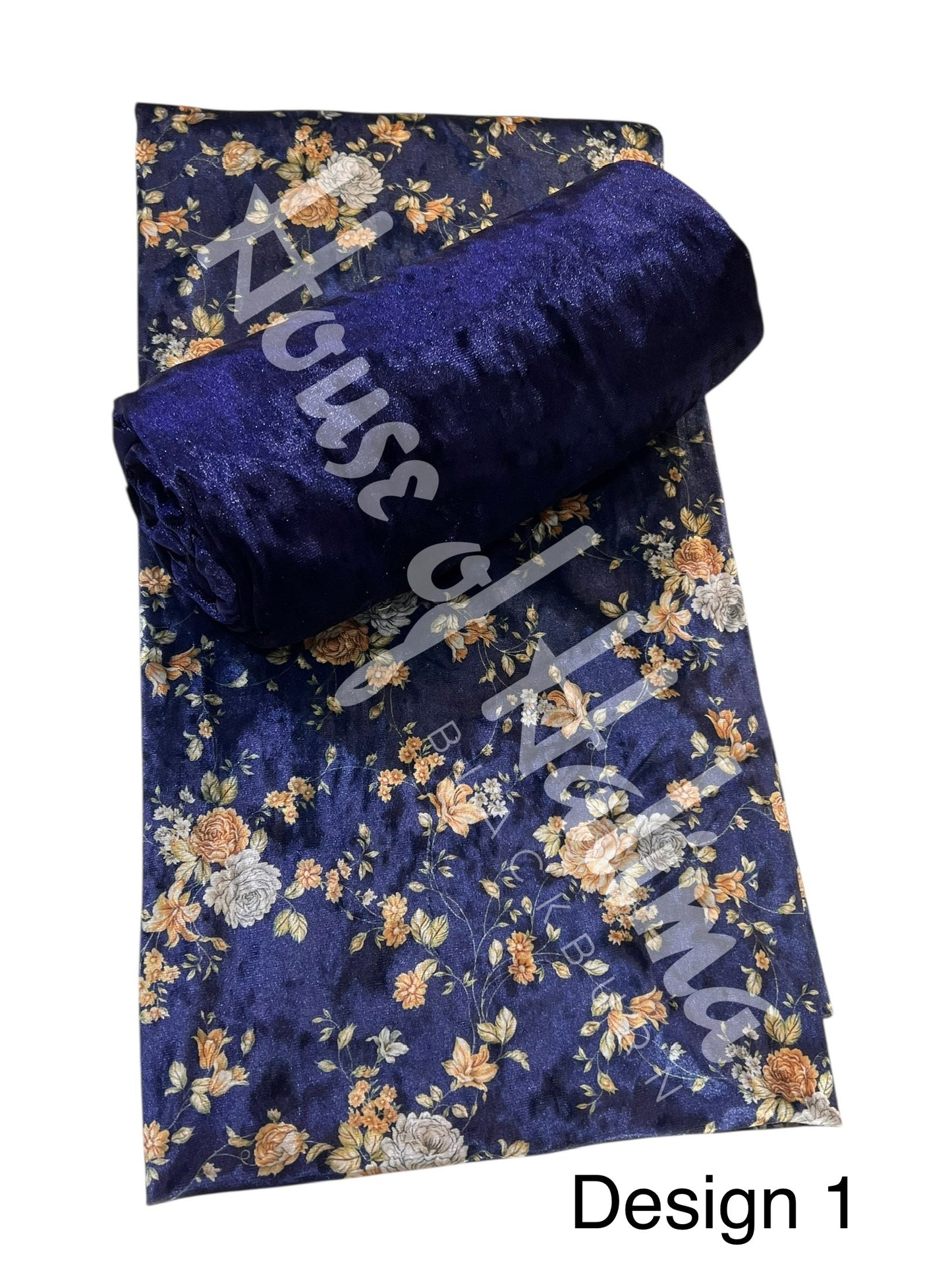 Printed velvet 2pcs (PRV-1)