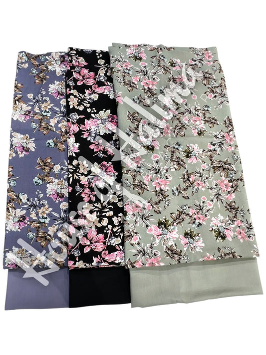 Viscose (lilan) print 2pcs