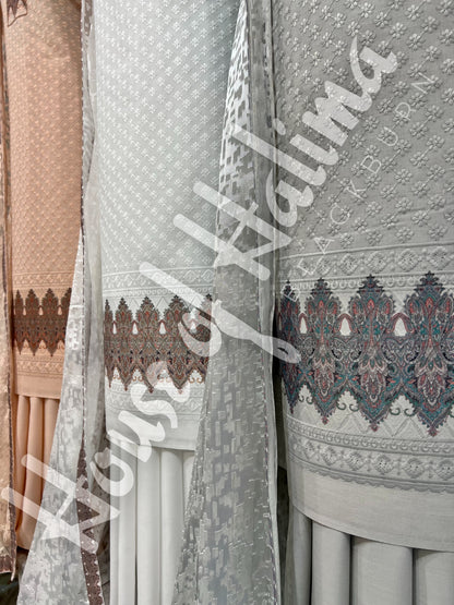 Chikankari cottons 3pcs