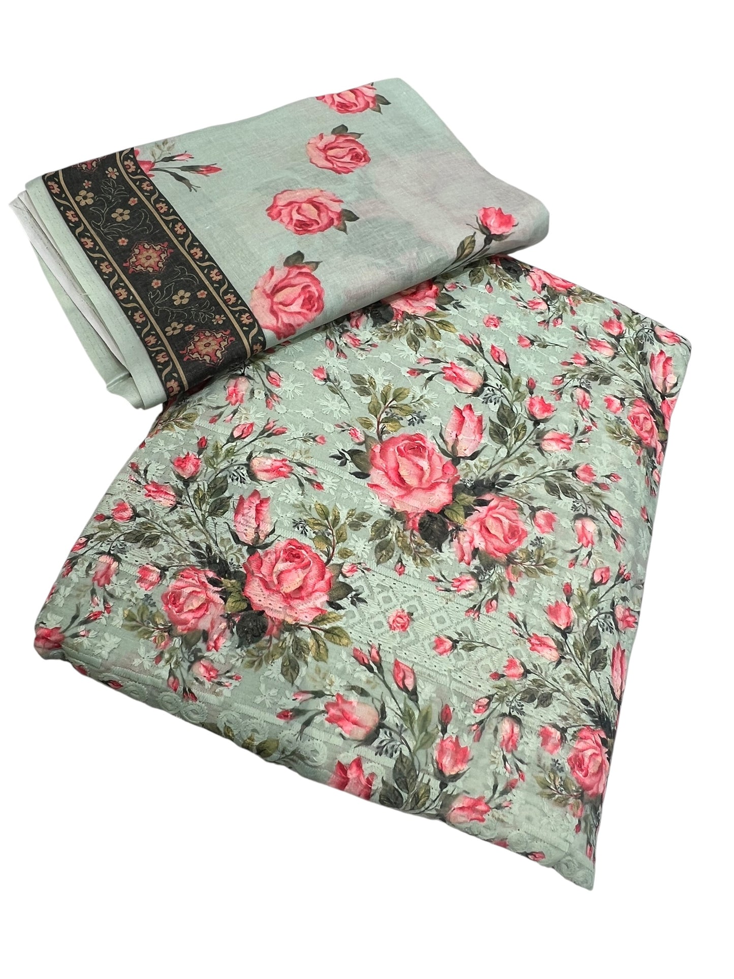 Chikankari cottons 3pcs