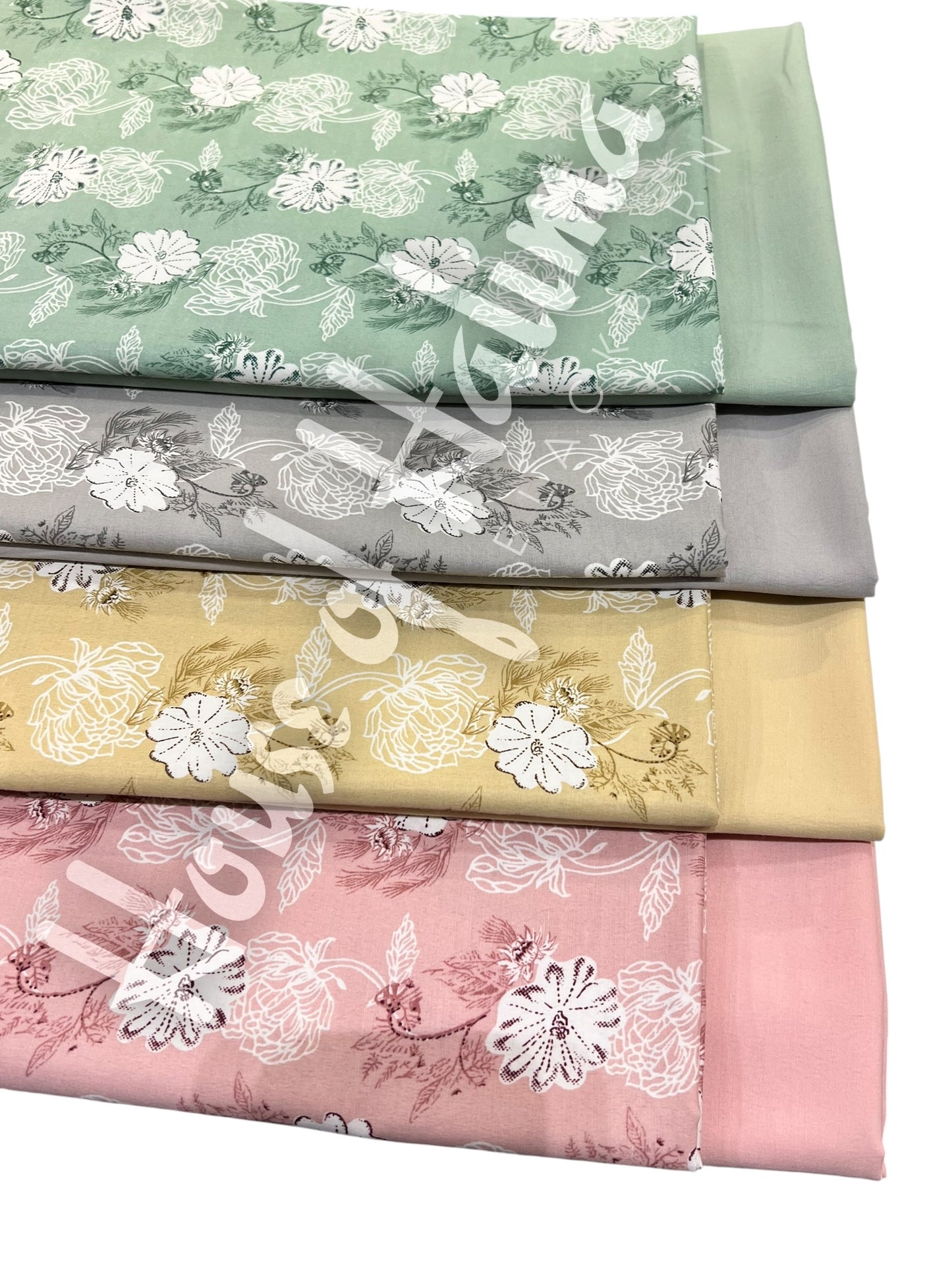 Printed cottons 3pcs
