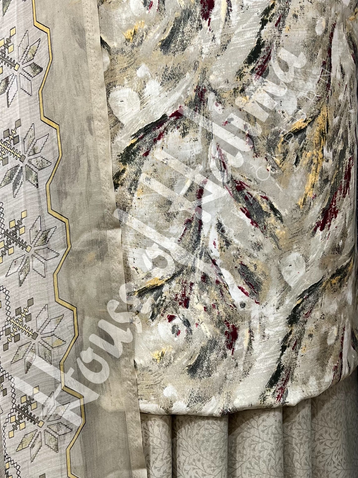 Premium quality french crepe print 3pcs