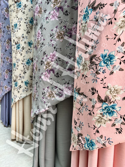 Lilan slub print 2pcs