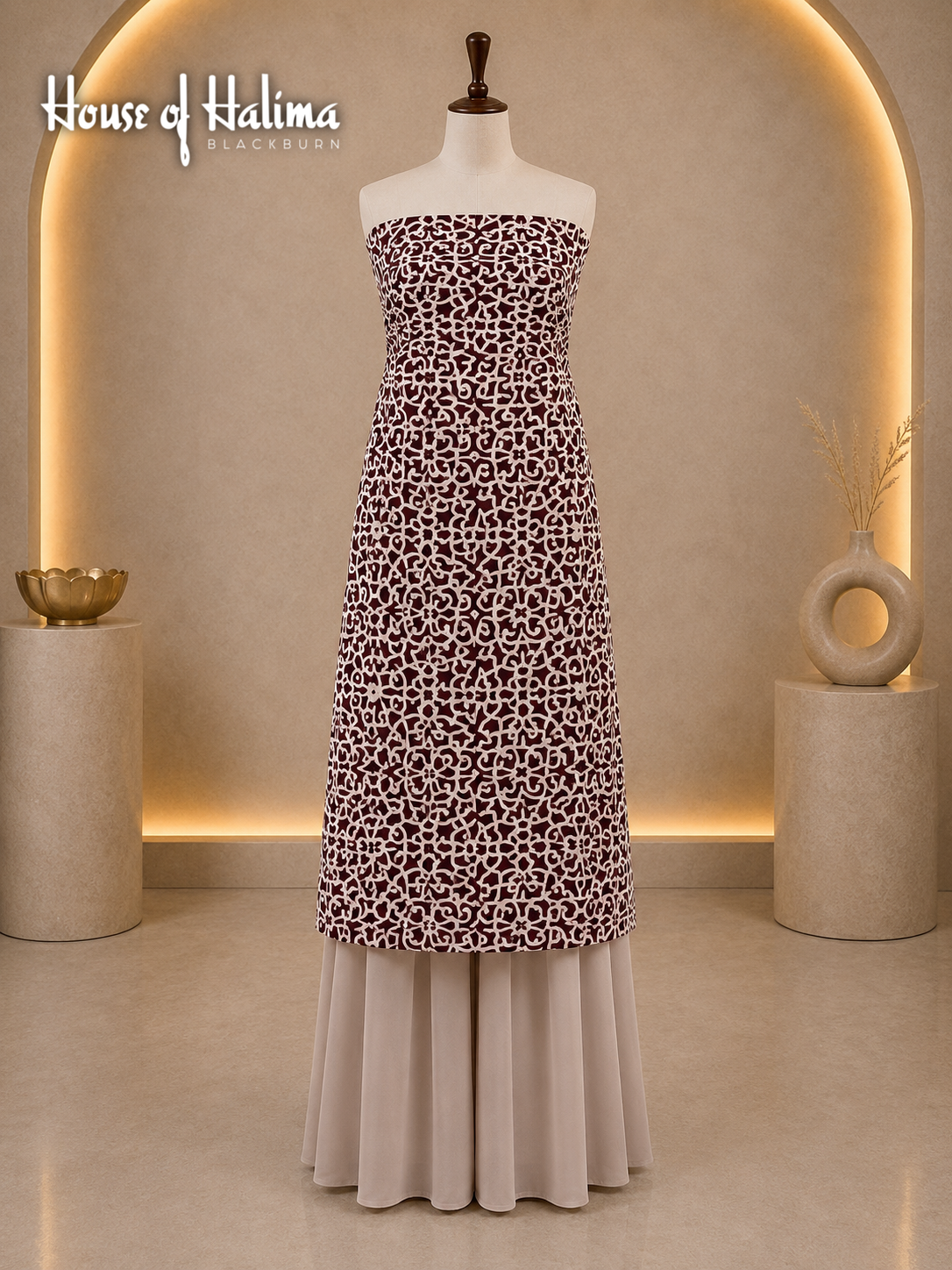 Viscose (lilan) print 2pcs