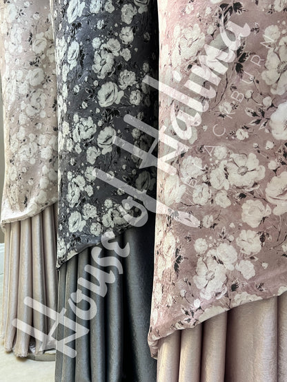 Armani touch satin print 2pcs