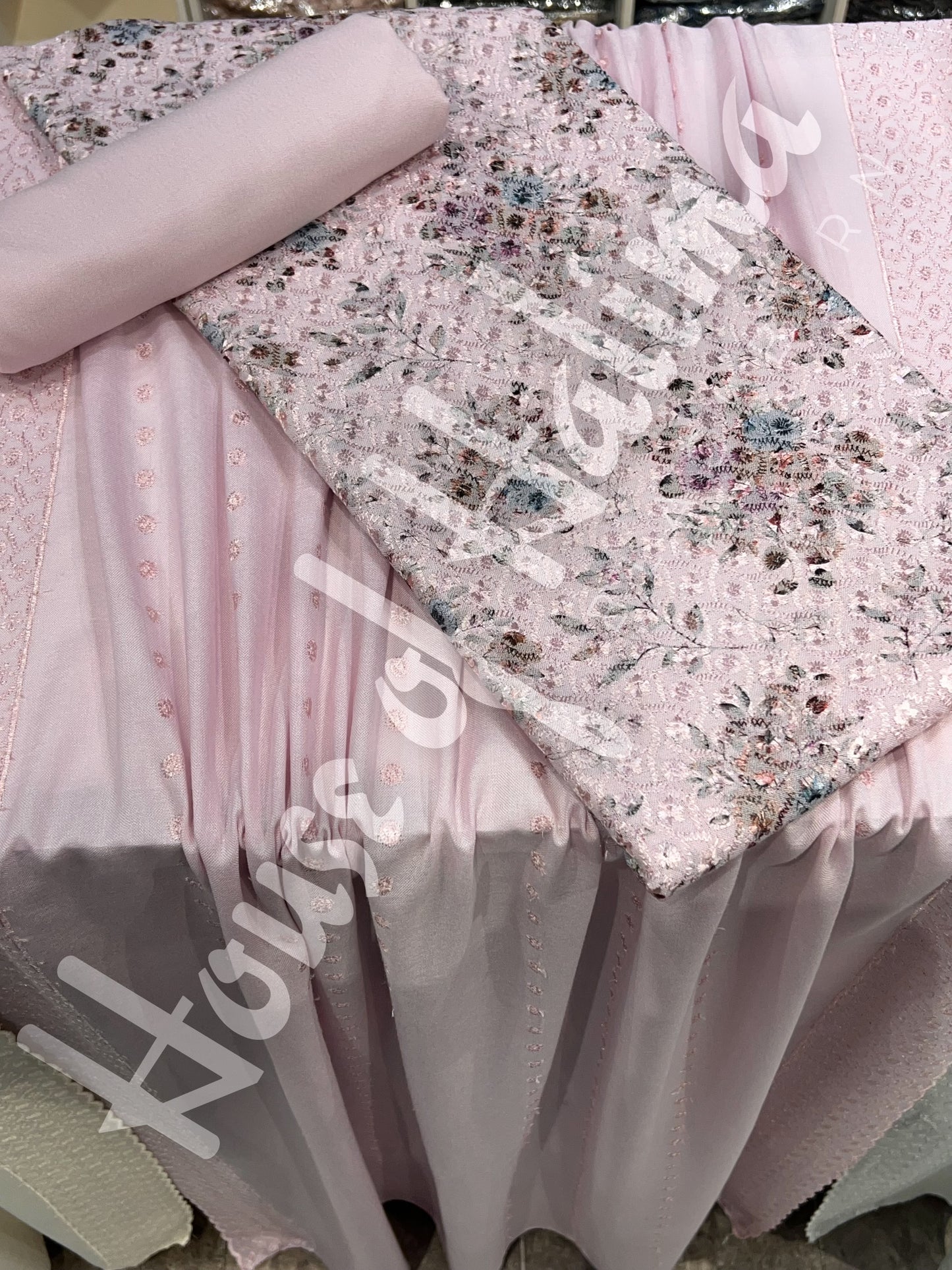 Chikankari pastel alpines 3pcs (D.106)