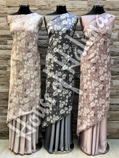 Armani touch satin print 2pcs