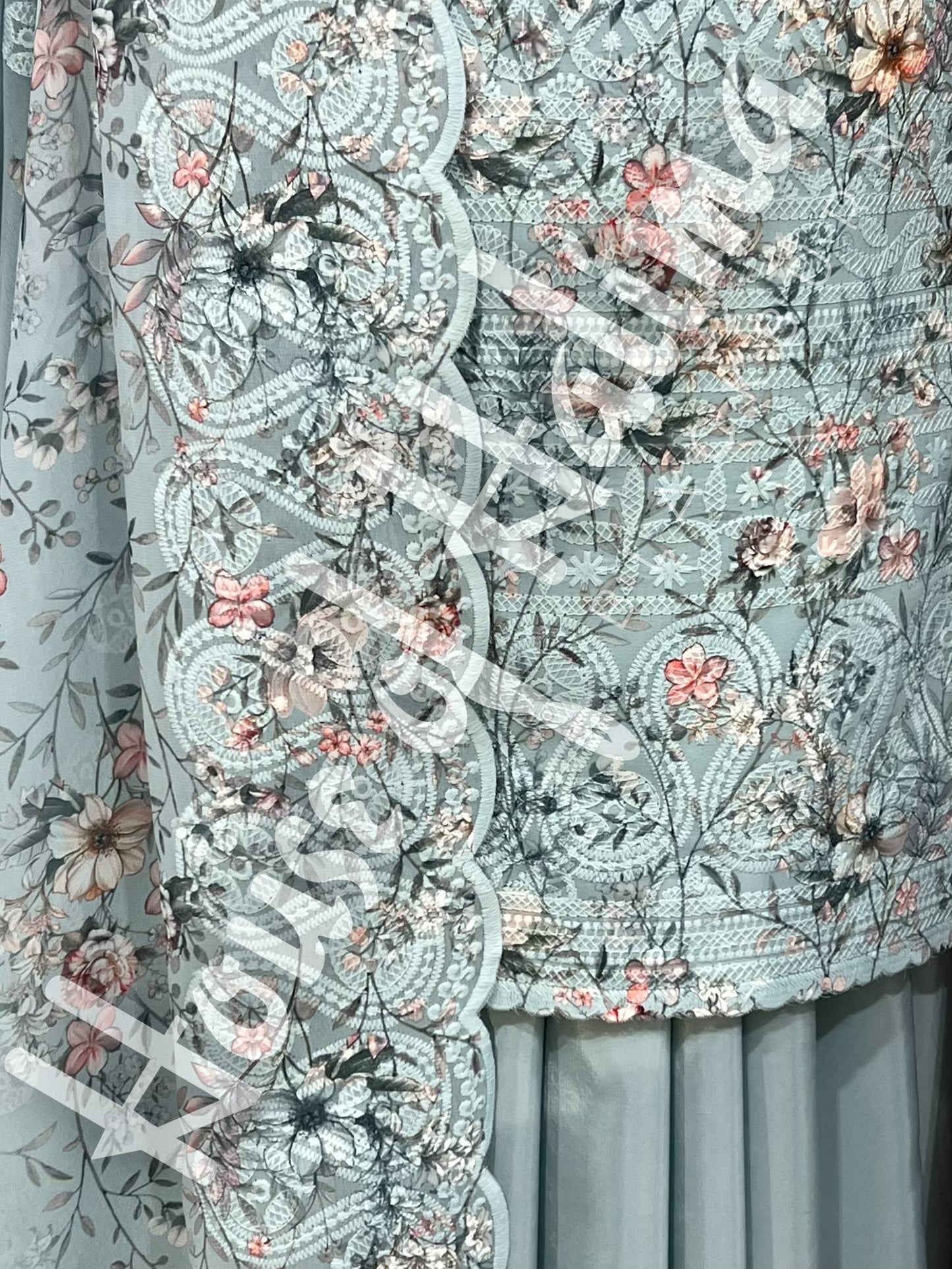 Digital print georgettes 4pcs