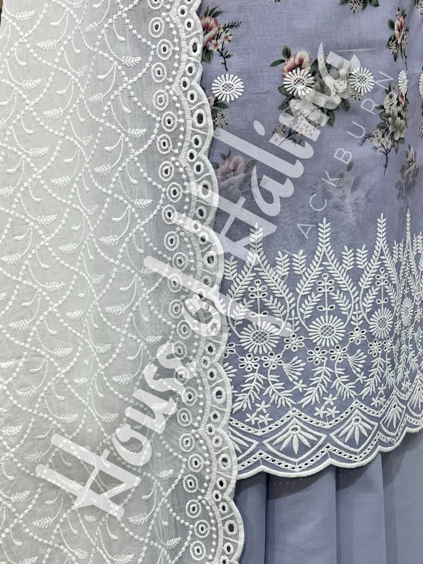 Chikankari cottons 3pcs