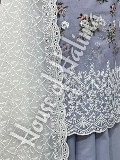 Chikankari cottons 3pcs