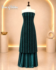 Glitter velvet 2-pieces