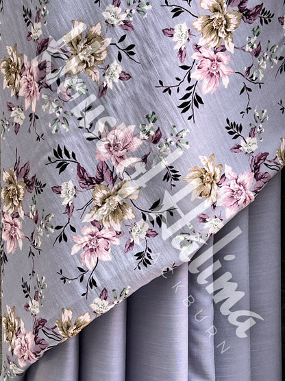 Lilan slub print 2pcs