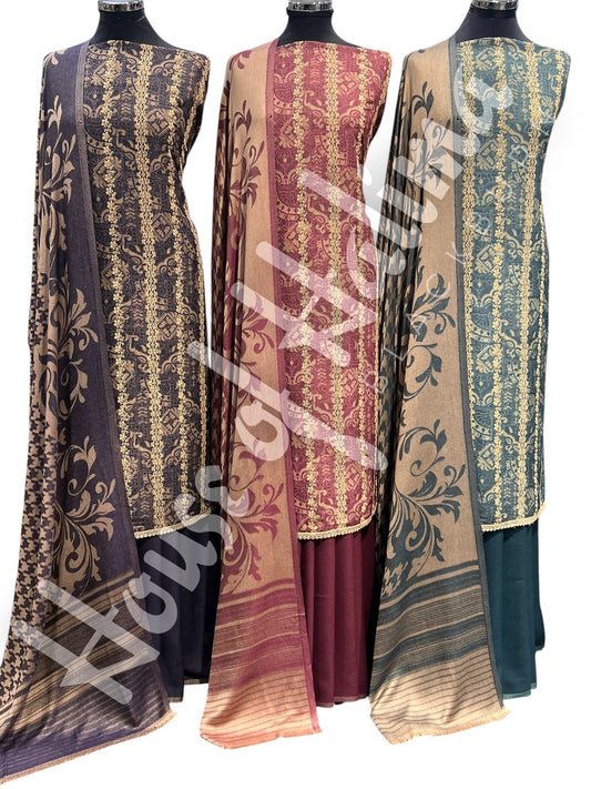 Embroidered alpines 3pcs