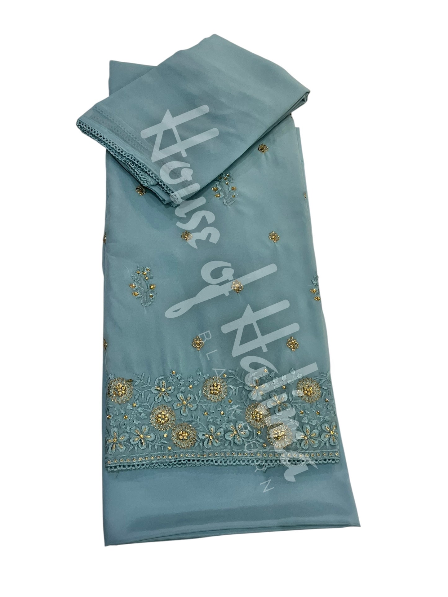 Embroidered georgettes 4pcs (5490)