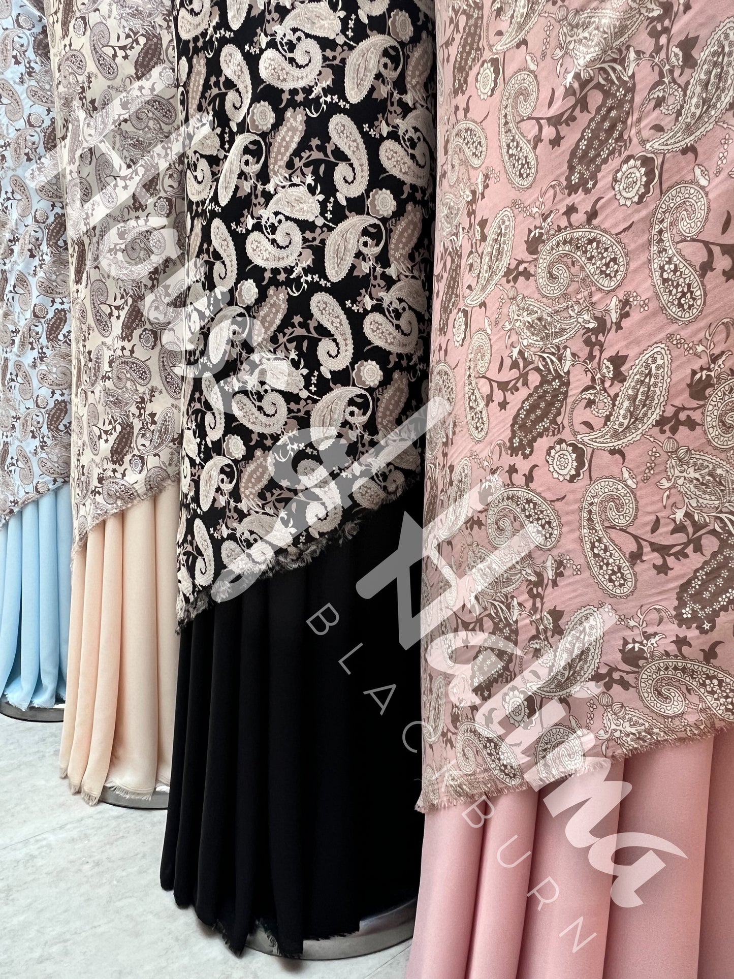 Indonesian georgette print 2pcs