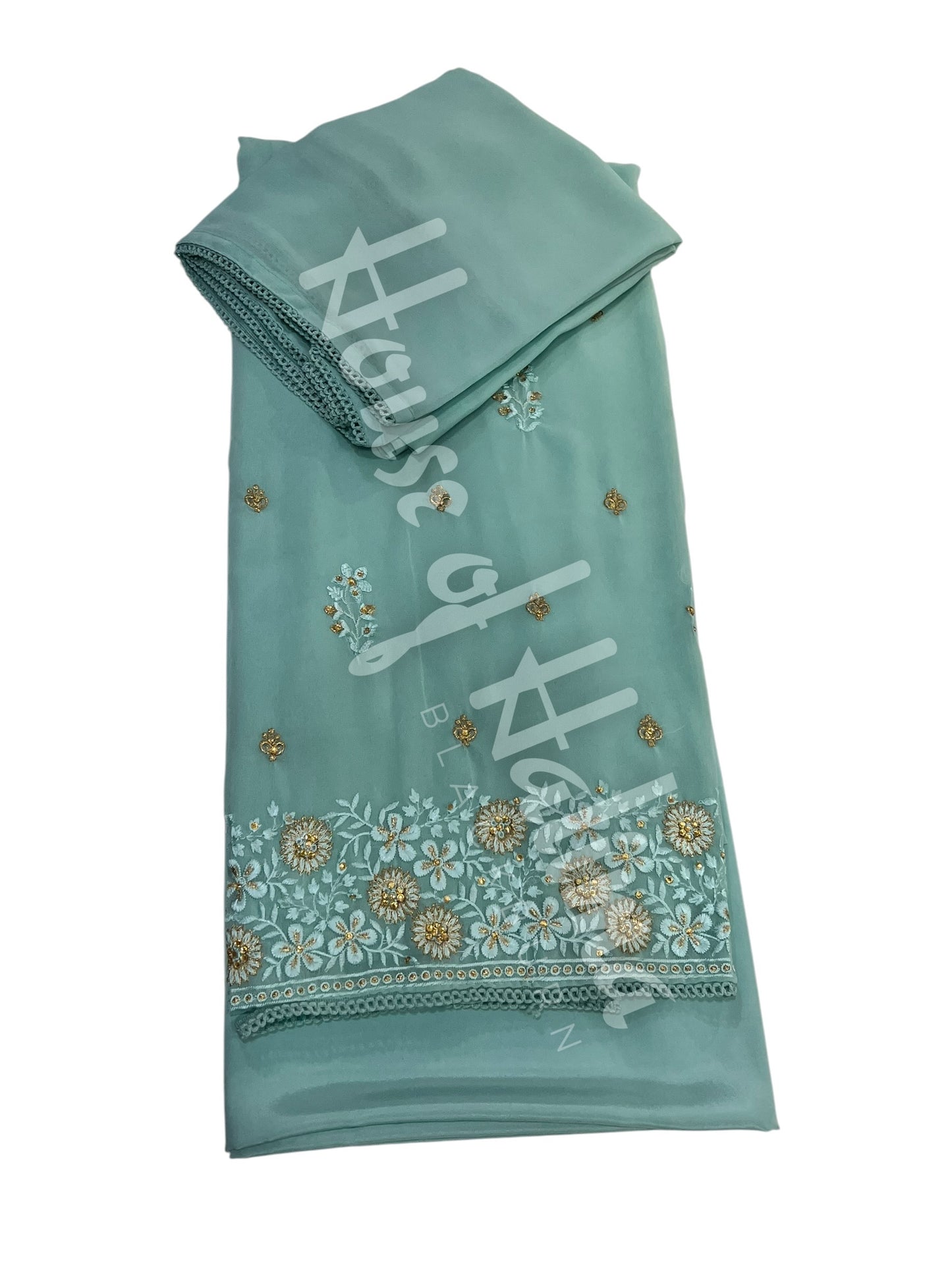 Embroidered georgettes 4pcs (5490)