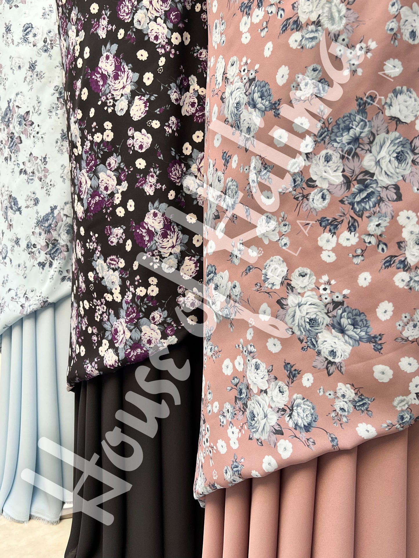 Indonesian georgette print 2pcs