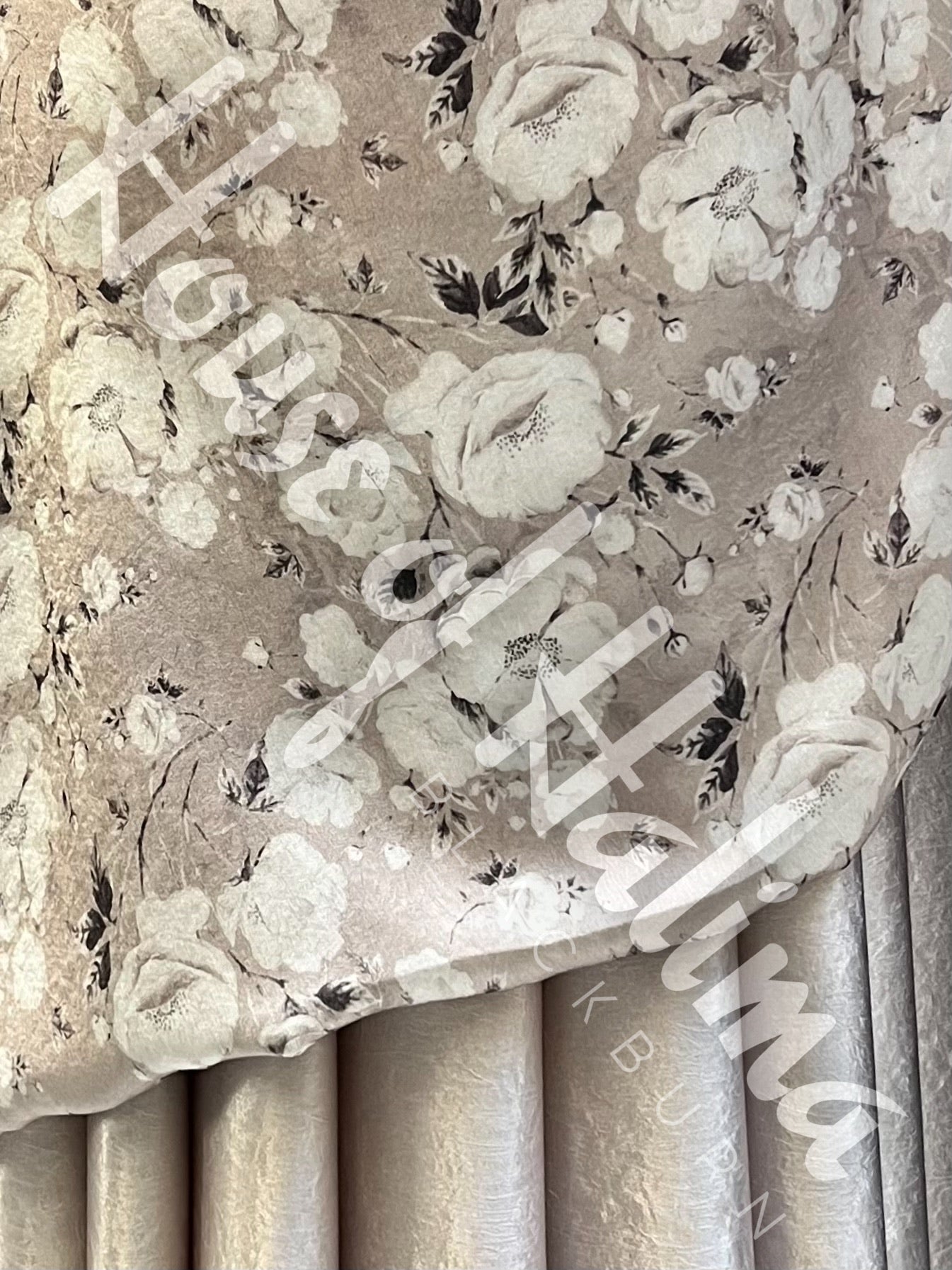 Armani touch satin print 2pcs