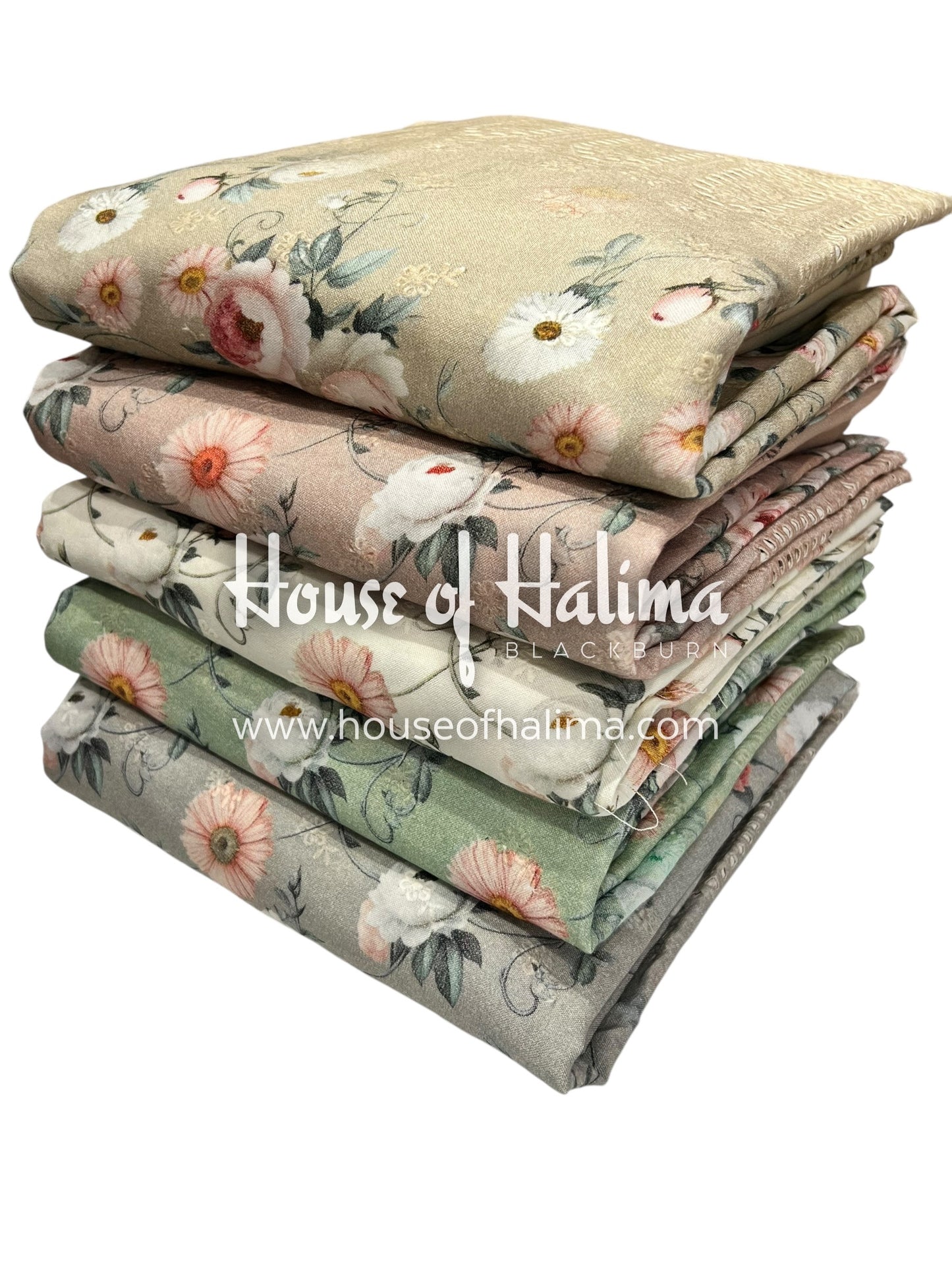 Embroidered alpines 3pcs