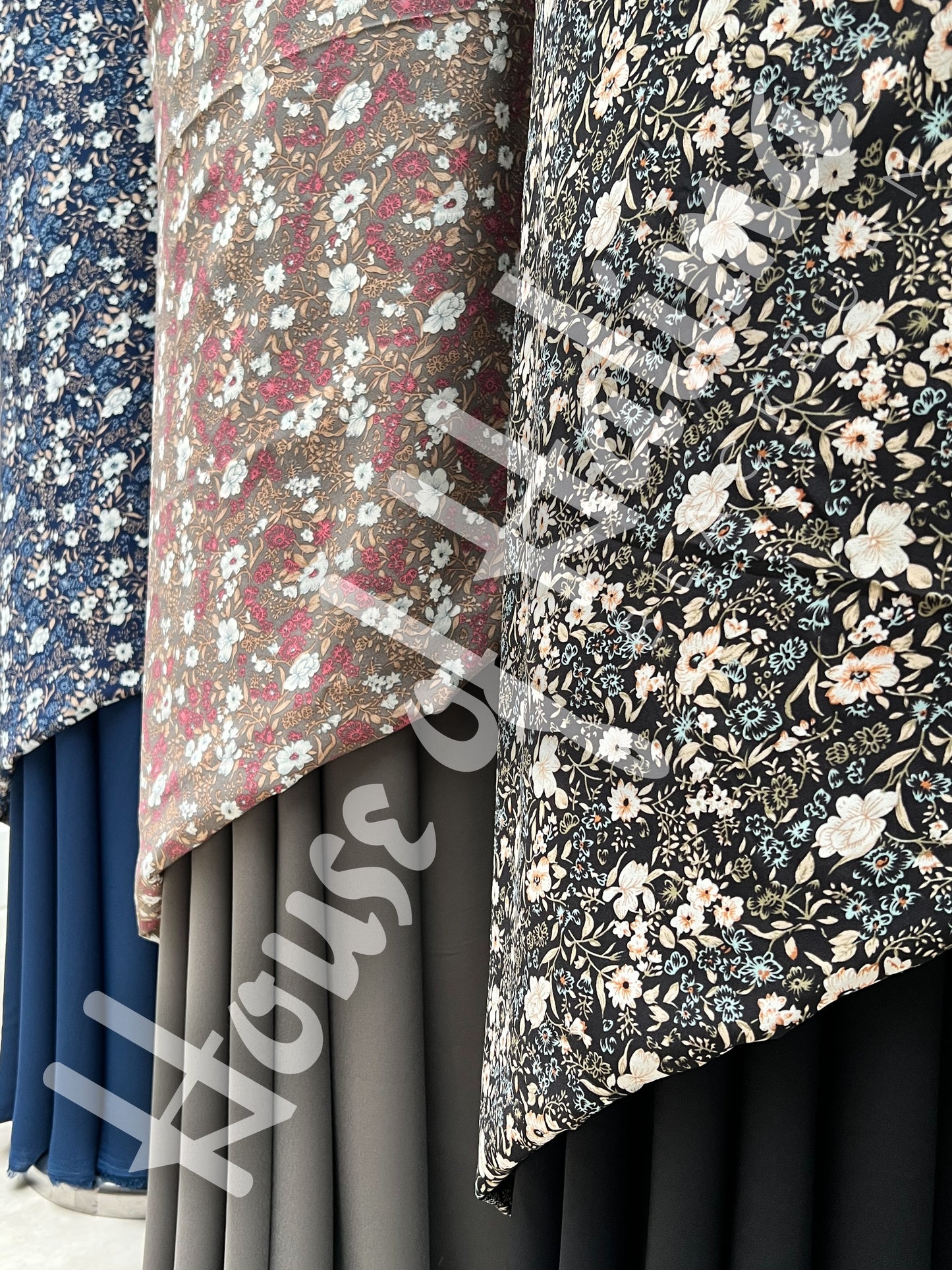 Indonesian georgette print 2pcs