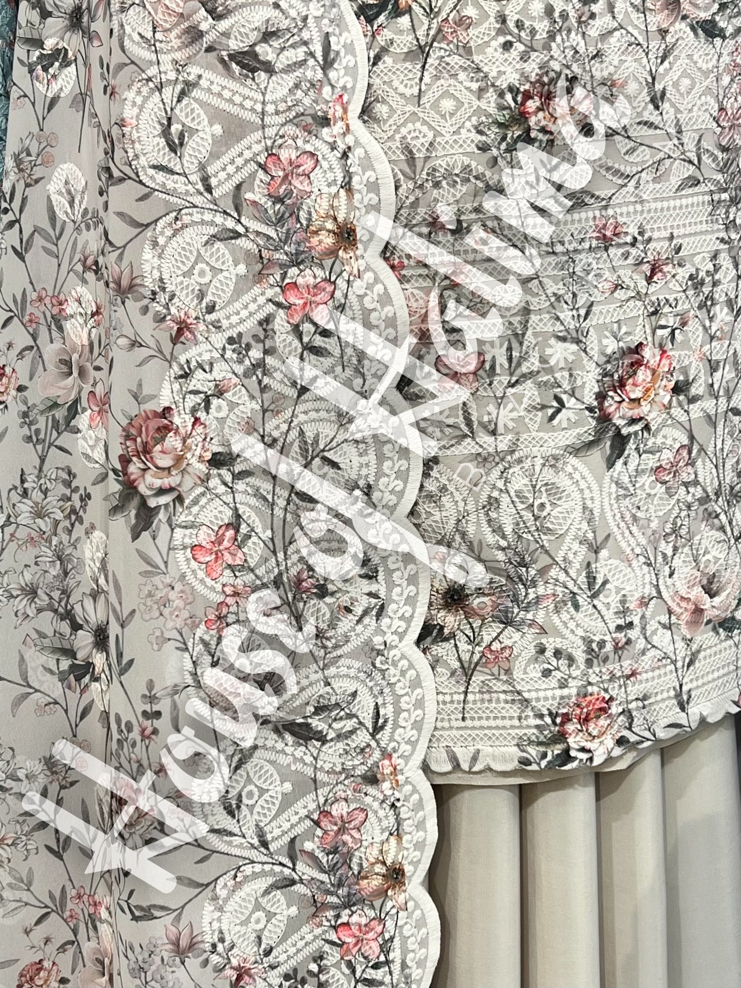 Digital print georgettes 4pcs