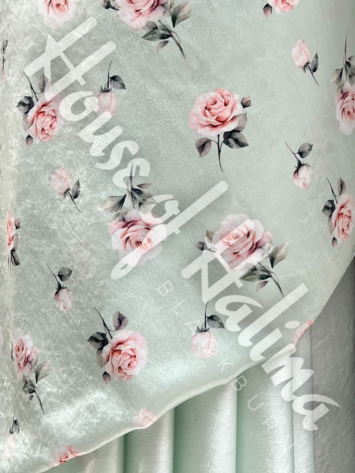 Armani touch satin print 2pcs