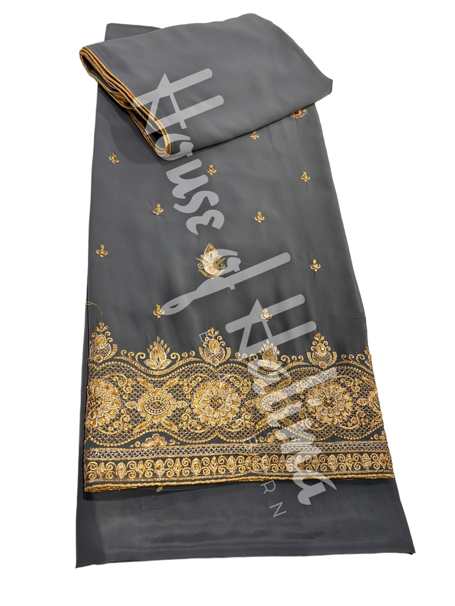 Embroidered georgettes 4pcs (5490)
