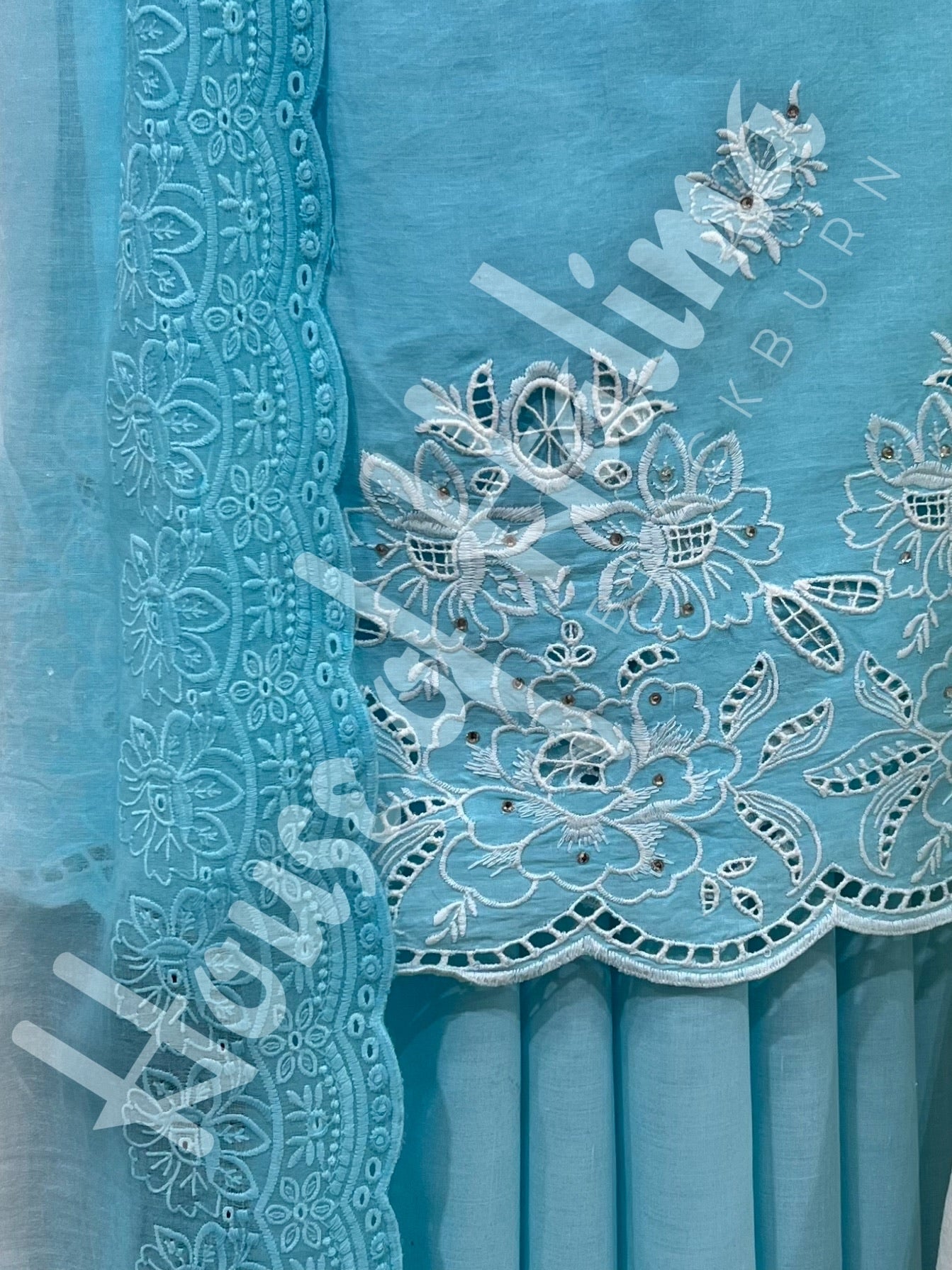 Embroidered cottons 3pcs