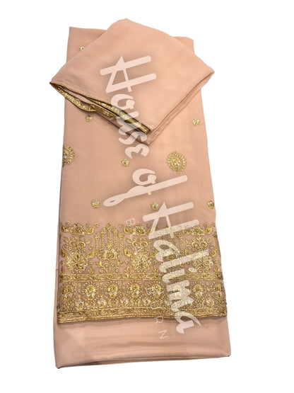 Embroidered georgettes 4pcs (5448)