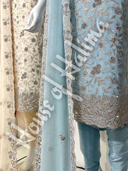 Partywear georgettes 4pcs