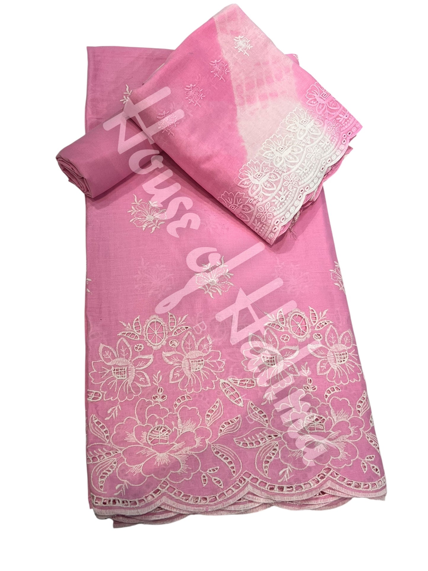 Embroidered cottons 3pcs