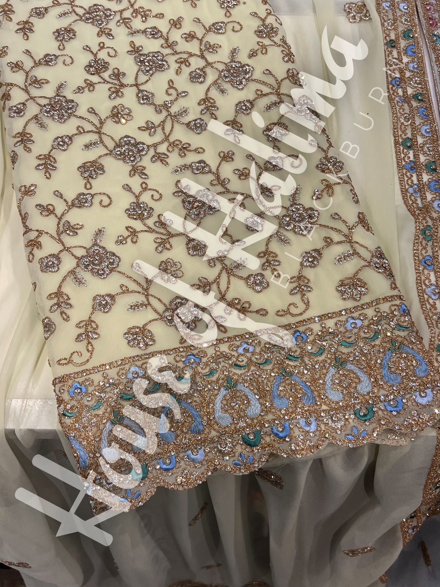 Partywear georgettes 4pcs