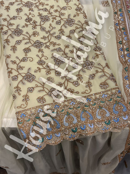 Partywear georgettes 4pcs