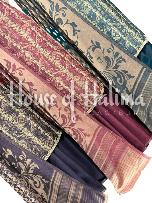 Embroidered alpines 3pcs