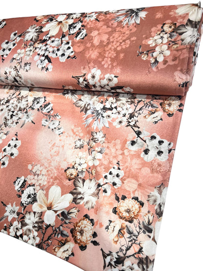 Printed velvet - kameez only