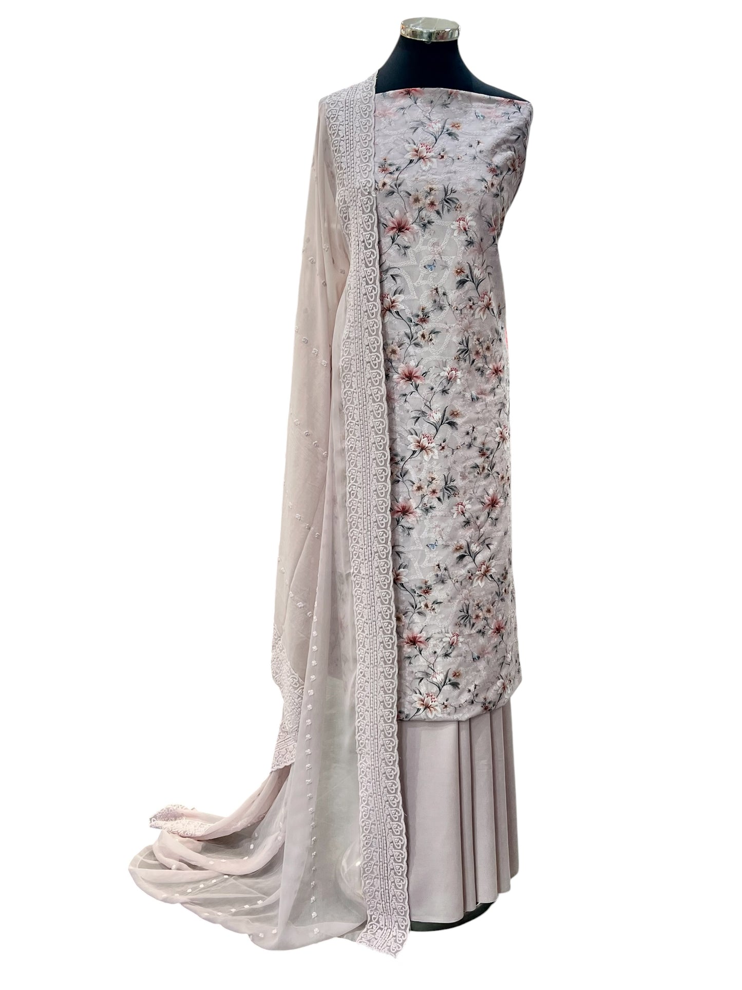 Embroidered cottons 3pcs