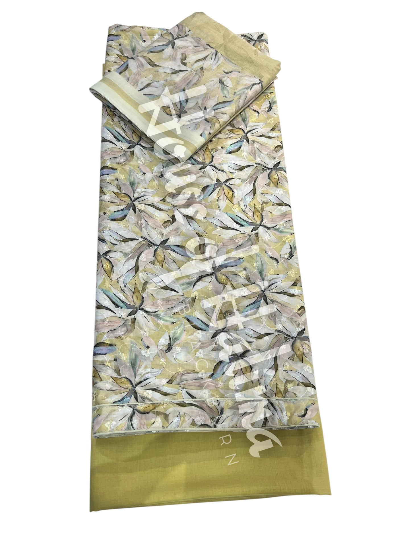 Embroidered cotton 3pcs