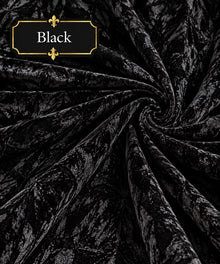 Crushed Velvet Fabric – 4 Yard Uncut Dress Material | 40+ Colours