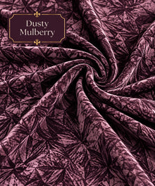 Crushed Velvet Fabric – 4 Yard Uncut Dress Material | 40+ Colours